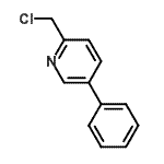 CAS 登录号：146775-28-2， 2-(氯甲基)-5-苯基吡啶