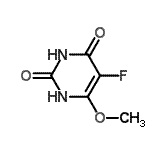 CAS 登录号：146780-79-2， 5-氟-6-甲氧基-2,4(1H,3H)-嘧啶二酮
