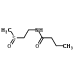 CAS#: 146848-02-4, N-[2-(Methylsulfinyl)Ethyl]Butanamide