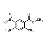 CAS 登录号：146948-44-9， 甲基4-氨基-2-甲基-5-硝基苯甲酸酯