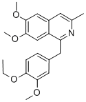 CAS#: 147-27-3, 1-[(4-Ethoxy-3-Methoxyphenyl)Methyl]-6,7-Dimethoxy-3-Methylisoquinoline