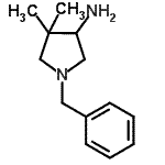 CAS#: 147011-48-1, 1-Benzyl-4,4-Dimethyl-3-Pyrrolidinamine
