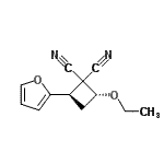 CAS#: 147033-83-8, (2R,4R)-2-Ethoxy-4-(2-Furyl)-1,1-Cyclobutanedicarbonitrile