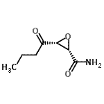 CAS 登录号：147060-67-1， (2S,3R)-3-丁酰基-2-环氧乙烷甲酰胺