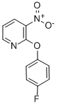 CAS 登录号：147143-58-6， 2-(4-氟苯氧基)-3-硝基-吡啶