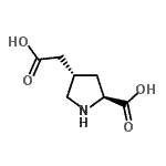 CAS 登录号：147235-94-7， (4S)-4-(羧甲基)-L-脯氨酸