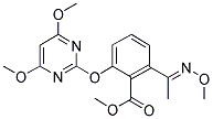 CAS#: 147411-69-6, Methyl 2-(4,6-Dimethoxypyrimidin-2-Yl)Oxy-6-(N-Methoxy-C-Methylcarbonimidoyl)Benzoate