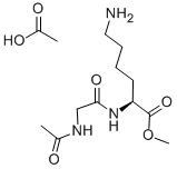 CAS#: 14752-92-2, N-acetylglycyl-L-Lysine methyl ester monoacetate