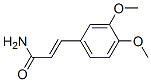 CAS 登录号：14773-40-1， 3-(3,4-二甲氧基苯基)丙烯酰胺