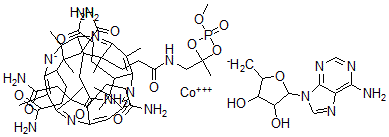 CAS 登录号：147736-07-0， 腺苷钴啉醇酰胺甲基磷酸酯