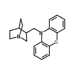CAS#: 147780-50-5, 10-(1-Azabicyclo[2.2.2]Oct-3-Ylmethyl)-10H-Phenothiazine