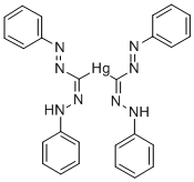 CAS 登录号：14783-59-6， 汞(Z)-苯基偶氮-(苯基亚肼基)甲硫醇