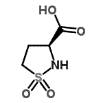 CAS 登录号：147878-93-1， (3S)-1,2-噻唑烷-3-羧酸1,1-二氧化物