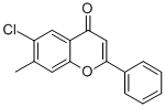 CAS 登录号：147919-60-6， 6-氯-7-甲基-2-苯基苯并吡喃-4-酮