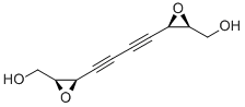 CAS 登录号：147921-90-2， [3-[4-[3-(羟基甲基)环氧乙烷-2-基]丁-1,3-二炔基]环氧乙烷-2-基]甲醇