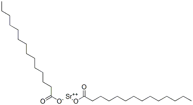 CAS 登录号：14796-94-2， 肉豆蔻酸锶盐