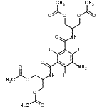 CAS#: 148051-08-5, (5-Amino-2,4,6-Triiodo-1,3-Phenylene)Bis(Carbonylimino-2,1,3-Propanetriyl) Tetraacetate