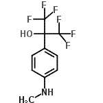 CAS#: 1481-11-4, 1,1,1,3,3,3-Hexafluoro-2-[4-(Methylamino)Phenyl]-2-Propanol