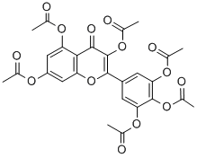 CAS 登录号：14813-29-7， 杨梅黄素六乙酸酯