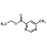 CAS#: 148149-29-5, Ethyl 6-Methyl-4-Pyrimidinecarboxylate