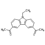 CAS#: 1483-97-2, 1,1'-(9-Ethyl-9H-Carbazole-3,6-Diyl)Diethanone