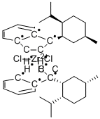 CAS#: 148347-90-4, Dichlorobis[(1,2,3,3a,7a-H)-1-[5-Methyl-2-(1-Methylethyl)Cyclohexyl]-1H-Inden-1-Yl]-Zirconium Stereoisomer