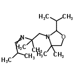 CAS#: 148348-13-4, N-[1-(2-Isopropyl-4,4-Dimethyl-1,3-Oxazolidin-3-Yl)-2-Methyl-2-Propanyl]-2-Methyl-1-Propanimine
