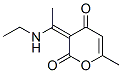 CAS 登录号：148372-95-6， (3E)-3-(1-乙基氨基亚乙基)-6-甲基吡喃-2,4-二酮