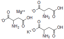 CAS 登录号：14842-81-0， 天冬氨酸钾和天冬氨酸镁