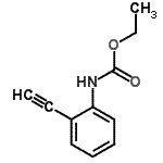 CAS 登录号：148550-52-1， 乙基(2-乙炔基苯基)氨基甲酸酯