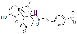 CAS#: 148717-84-4, N-((5alpha)-4,5-Epoxy-3-Hydroxy-5,17-Dimethyl-6-Oxomorphinan-14-Yl)-3-(4-Nitrophenyl)-2-Propenamide