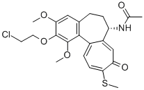 CAS#: 148731-67-3, [(7S)-7-Acetamido-1,3-Dimethoxy-10-Methylsulfanyl-9-Oxo-6,7-Dihydro-5H-Benzo[d]Heptalen-2-Yl] 2-Chloroacetate