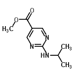 CAS 登录号：148741-62-2， 甲基2-(异丙基氨基)-5-嘧啶羧酸酯