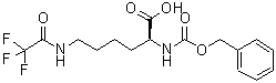 CAS 登录号：14905-30-7， N<sup>2</sup>-[(苄氧基)羰基]-N<sup>6</sup>-(三氟乙酰基)-L-赖氨酸
