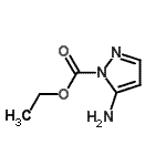 CAS 登录号：149139-37-7， 乙基5-氨基-1H-吡唑-1-羧酸酯