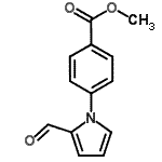 CAS 登录号：149323-67-1， 甲基4-(2-甲酰基-1H-吡咯-1-基)苯甲酸酯