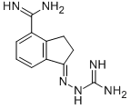 CAS#: 149400-88-4, (1E)-1-(Diaminomethylidenehydrazinylidene)-2,3-Dihydroindene-4-Carboximidamide