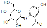 CAS 登录号：149475-52-5， 1-[5-羟基-2-[(2S,3R,4S,5S,6R)-3,4,5-三羟基-6-(羟基甲基)四氢吡喃-2-基]氧基苯基]乙酮
