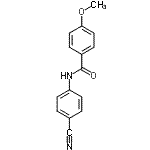 CAS 登录号：149505-74-8， N-(4-氰基苯基)-4-甲氧基苯甲酰胺