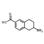 CAS 登录号：149506-14-9， 6-氨基-5,6,7,8-四氢-2-萘甲酸