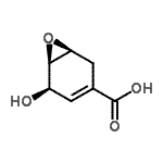 CAS#: 149560-23-6, (1S,5R,6R)-5-Hydroxy-7-Oxabicyclo[4.1.0]Hept-3-Ene-3-Carboxylic Acid