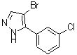 CAS 登录号：149739-38-8， 4-溴-5-(3-氯苯基)-1H-吡唑