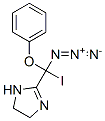 CAS 登录号：149849-88-7， 2-[叠氮基-碘-(苯氧基)甲基]-4,5-二氢-1H-咪唑