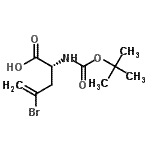 CAS 登录号：149930-92-7， (2R)-4-溴-2-({[(2-甲基-2-丙基)氧基]羰基}氨基)-4-戊烯酸
