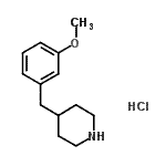 CAS#: 149986-58-3, 4-(3-Methoxybenzyl)Piperidine Hydrochloride (1:1)