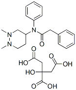 CAS 登录号：149997-05-7， N-(六氢-1,2-二甲基-4-哒嗪基)-N-苯基-苯乙酰胺2-羟基-1,2,3-丙烷三羧酸酯