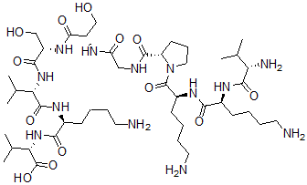 CAS 登录号：150035-99-7， 缬氨酰-赖氨酰-赖氨酰-脯氨酰-甘氨酰-丝氨酰-丝氨酰-缬氨酰-赖氨酰-缬氨酸
