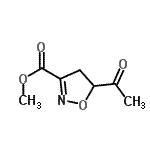 CAS#: 150174-91-7, Methyl 5-Acetyl-4,5-Dihydro-1,2-Oxazole-3-Carboxylate