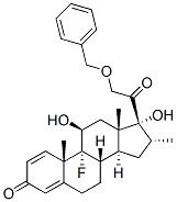 CAS#: 150587-07-8, (8S,9R,10S,11S,13S,14S,16R,17R)-9-Fluoro-11,17-Dihydroxy-10,13,16-Trimethyl-17-[2-(Phenylmethoxy)Acetyl]-6,7,8,11,12,14,15,16-Octahydrocyclopenta[a]Phenanthren-3-One