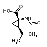 CAS#: 150646-40-5, (1S,2R)-1-Formamido-2-Isopropylcyclopropanecarboxylic Acid